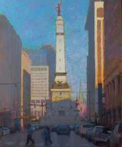 Indianapolis Soldiers and Sailors Monument Painting